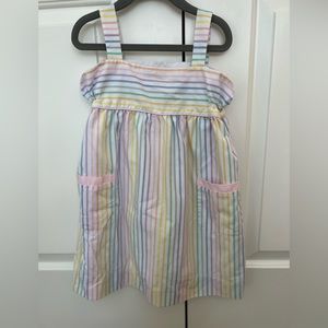 TBBC GUC Rainbow Stripe Dress size 6